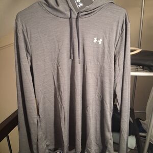 Under Armour Men's Heather Gray Hoodie